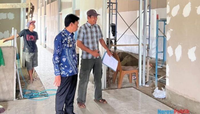 Wabup HSS Suriani Tinjau Progres Pembangunan Dapur MBG di Daha Selatan