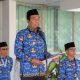 Bupati HSS, Syafrudin Noor saat memimpin apel Kesadaran Nasional. (Foto : Prokopim HSS)