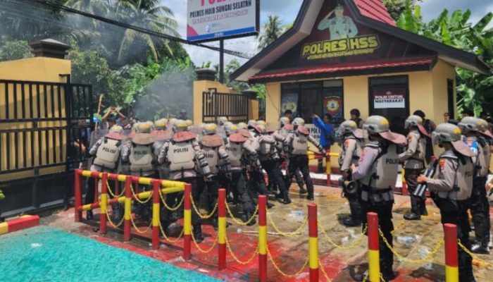 Polda Kalsel Uji Kesiapan Polres HSS Lewat Simulasi Sispam Mako dan Sispam Kota