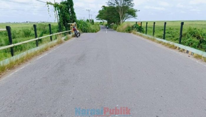 Jembatan Karang Rati HSS Rusak, Dinas PUPR Kalsel Gerak Cepat Siapkan Perbaikan