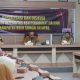 Suasana Sosialisasi dan Diskusi Penguatan Integritas ASN Pemkab HSS bersama Kejari HSS. (Foto : Diskominfo HSS)