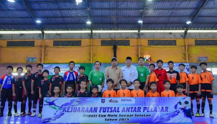 Bupati Cup 2025 Resmi Bergulir, Syafrudin Noor Harapkan Turnamen Futsal Wadah Lahirnya Bibit Atlet Baru