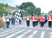 Lomba Gerak Jalan Antar OPD di HSS Jadi Ajang Pererat Solidaritas ASN