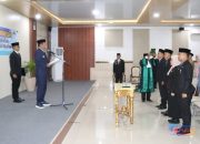 Lantik Empat Pejabat Tinggi Pratama, Bupati HSS Tekankan Integritas