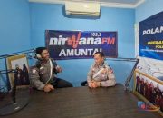 Ops Zebra Intan 2025, Satlantas Polres HSU Sosialisasi Tertib Lalin Lewat Radio