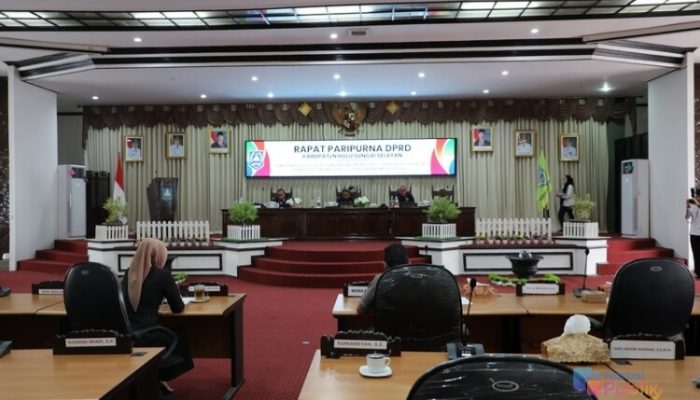 DPRD HSS Paripurnakan Jawaban Eksekutif atas Ranperda Pengelolaan BMD
