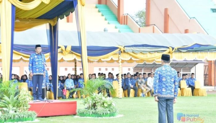 Peringati HUT Ke-54 KORPRI, Bupati HSS Apresiasi Pengabdian ASN