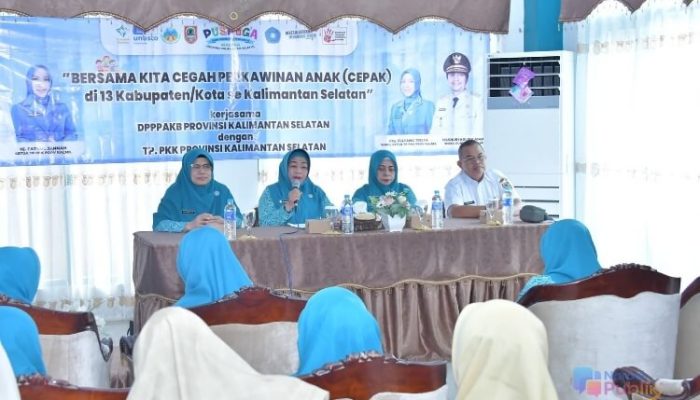 PKK Kalsel-HSS Perkuat Kolaborasi Cegah Perkawinan Anak Lewat Sosialisasi Cepak