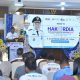 Bupati HSS Syafrudin Noor memberikan sambutan di acara Road to Hakordia 2025. (Foto : Prokopim HSS)
