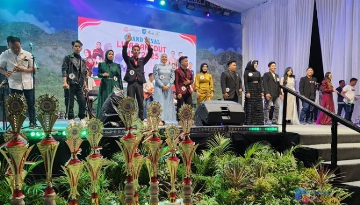 Bupati HSS Hadiri Grand Final Liga Dangdut 2025, 12 Finalis Unjuk Penampilan Terbaik