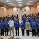 Foto bersama Sekretaris Daerah (Sekda) Kapuas, Usis I Sangkai usai membuka kegiatan sosialisasi penerapan aplikasi E-retribusi. (Foto : Narasi Publik)