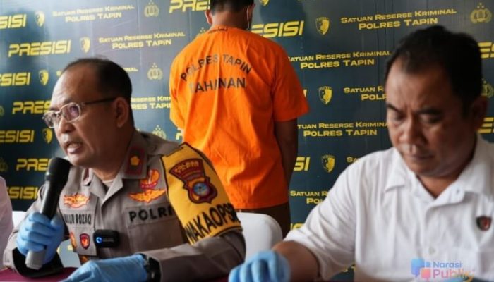 Polres Tapin Tetapkan Bendahara Desa Jadi Tersangka Korupsi APBDes