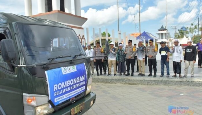 Sekda HSS Lepas Relawan ke Sekumpul untuk Layani Jamaah 5 Rajab