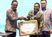 Bupati HSS Terima Dua Penghargaan Nasional pada Rakornas Stunting 2025