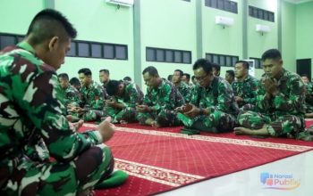 Kodim 1003/HSS gelar doa bersama sambut tahun baru 2026. (Dok. Istimewa)