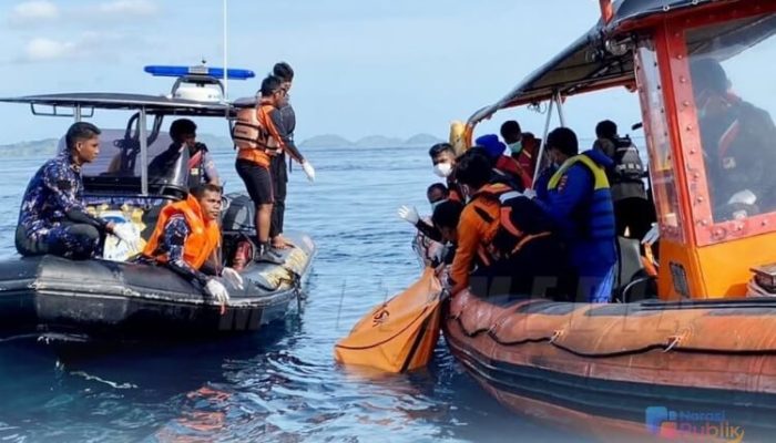 Tim SAR Temukan Satu Jenazah Diduga WNA Spanyol Korban KM Putri Sakinah
