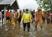 Bupati Tapin Tinjau Lokasi Banjir, Janjikan Solusi Jangka Panjang