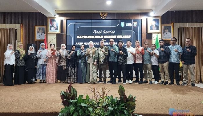 Pimpinan Polres HSS Berganti, Bupati Syafrudin Harap Sinergi Tetap Terjaga
