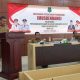 Wakil Bupati Kapuas, Dodo SP bersama Camat Selat Syarifullah, Kaban Baperida Kapuas dan anggota DPRD dapil l menghadiri Musrenbang Kecamatan Selat. (Dok. Narasi Publik)