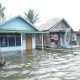 Kondisi rumah warga di Kabupaten Hulu Sungai Selatan (HSS) yang terdampak banjir. (Dok. Narasi Publik)