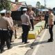 Ditlantas Polda Kalsel Cek Jalur Rawan Laka di Wilayah HSU. (Dok. Istimewa)