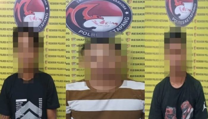 Pakai Sabu di Kost, Satresnarkoba Ketapang Ringkus Tiga Pria di Air Upas