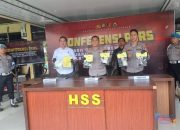 Operasi Jaran Intan 2026, Polres HSS Berhasil Amankan Tiga Motor dan Empat Mobil