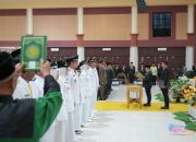 Perkuat Struktur Organisasi, Bupati Tapin Resmi Lantik 134 Pejabat