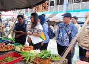 Pantau Ketersediaan Pangan, Polres HSS dan Bapanas RI Sidak Pasar Kandangan