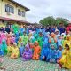 Ratusan peserta didik tingkat PAUD saat mengikuti kegiatan kunjungan edukasi di Damkar Kabupaten Kapuas. (Dok. Narasi Publik)