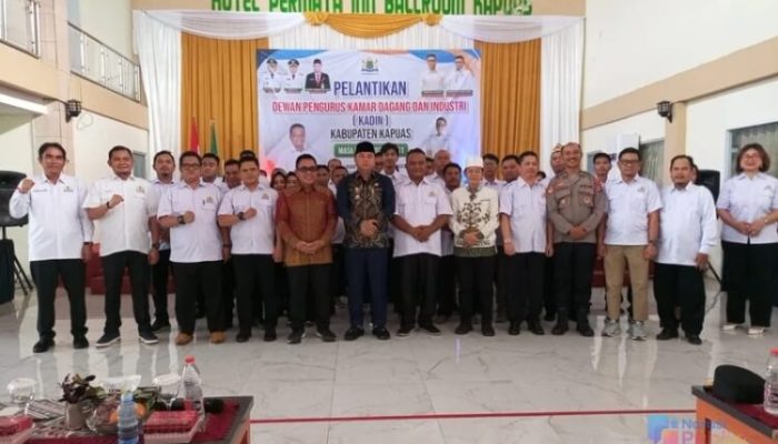 Wabup Kapuas Hadiri Pelantikan Pengurus KADIN Masa Bakti 2026–2030