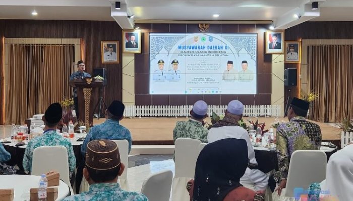 Sekdaprov Syarifuddin Resmi Membuka Musda XI MUI Kalsel di HSS
