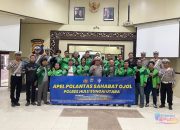 Keselamatan Intan 2026, Satlantas Polres HSU Ajak Ojol Tertib Berlalu Lintas