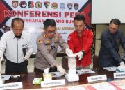 Polres HSU Musnahkan 446 Gram Sabu Hasil Empat Kasus Narkotika