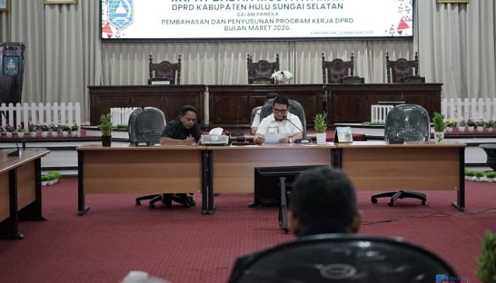 Banmus DPRD HSS Bersama Eksekutif Sepakati Agenda Kerja Strategis Maret 2026