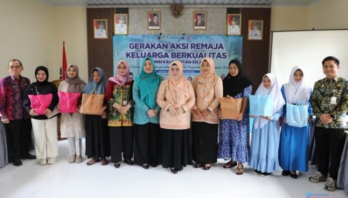Sungai Raya HSS Jadi Lokasi Peluncuran Gerakan Aksi Remaja Keluarga Berkualitas DWP Kalsel