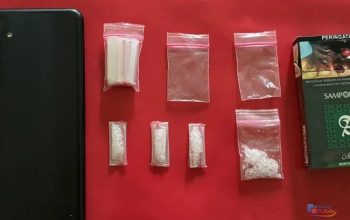 Barang bukti yang berhasil disita Sat Resnarkoba Polres Batola. (Dok. Istimewa)