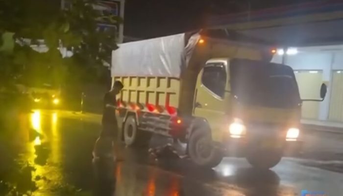 Diduga Terlindas Truk, Pengendara Motor di Kandangan HSS Tewas Usai Alami Kecelakaan