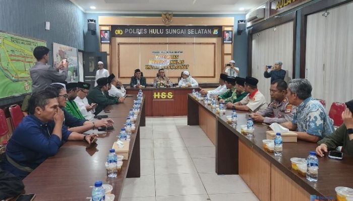 Perkuat Sinergi Jaga Kamtibmas, Polres HSS Gelar Buka Puasa Bersama Organisasi Keagamaan