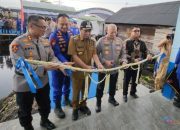 Perkuat Keamanan Perairan, Kapolda Kalsel Resmikan Marnit Polairud di Desa Bangkau HSS