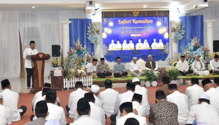 Perkuat Sinergi dan Silaturahmi, Pemprov Kalsel Safari Ramadan Bersama Pemkab HSS