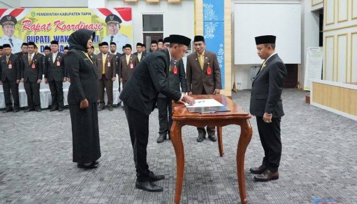 Isi Jabatan Kosong, 21 Guru di Tapin Resmi Diangkat Menjadi Kepala Sekolah