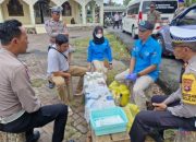 Jelang Mudik Lebaran, Satlantas HSU dan BNNK Gelar Tes Urine Pengemudi Angkutan