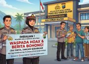 Polres HSS Imbau Waspada Hoaks, Masyarakat Diminta Cermat Terima Informasi
