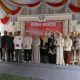 Ketua DPRD HSS Akhmad Fahmi berfoto bersama dengan Bupati HSS H. Syafrudin Noor saat acara halal bihalal IdulFitri 1447 Hijriah. (Dok. Istimewa)