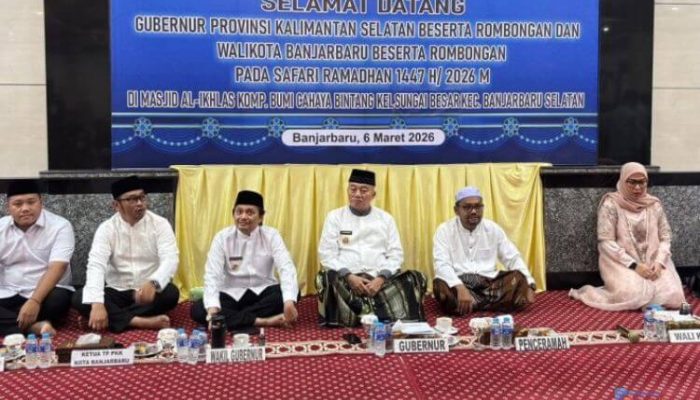 Safari Ramadan 2026, Gubernur Kalsel Ajak Warga Banjarbaru Perkuat Ukhuwah