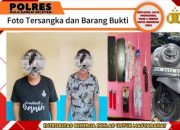 Ungkap Kasus Sabu di Pulau Negara Kandangan, Dua Pria Diringkus Satresnarkoba HSS