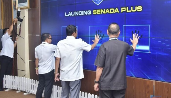 Dorong Inovasi Daerah, Bupati HSS Launching Aplikasi Senada Plus