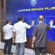 Bupati HSS H. Syafrudin Noor didampingi Sekda HSS Muhammad Noor dan Kepala Bapperida HSS meluncurkan inovasi Senada Plus. (Dok. Istimewa)