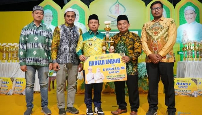 Bupati Tapin Resmi Tutup MTQ ke-37, Salam Babaris Raih Juara Umum
